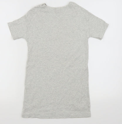 Next Girls Grey   Basic T-Shirt Size 7 Years