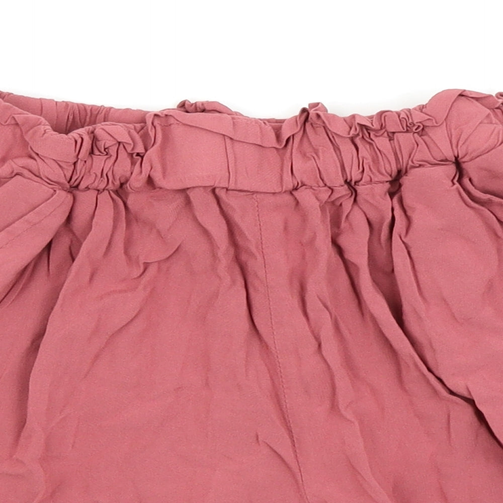 Primark Womens Pink   Hot Pants Shorts Size 10
