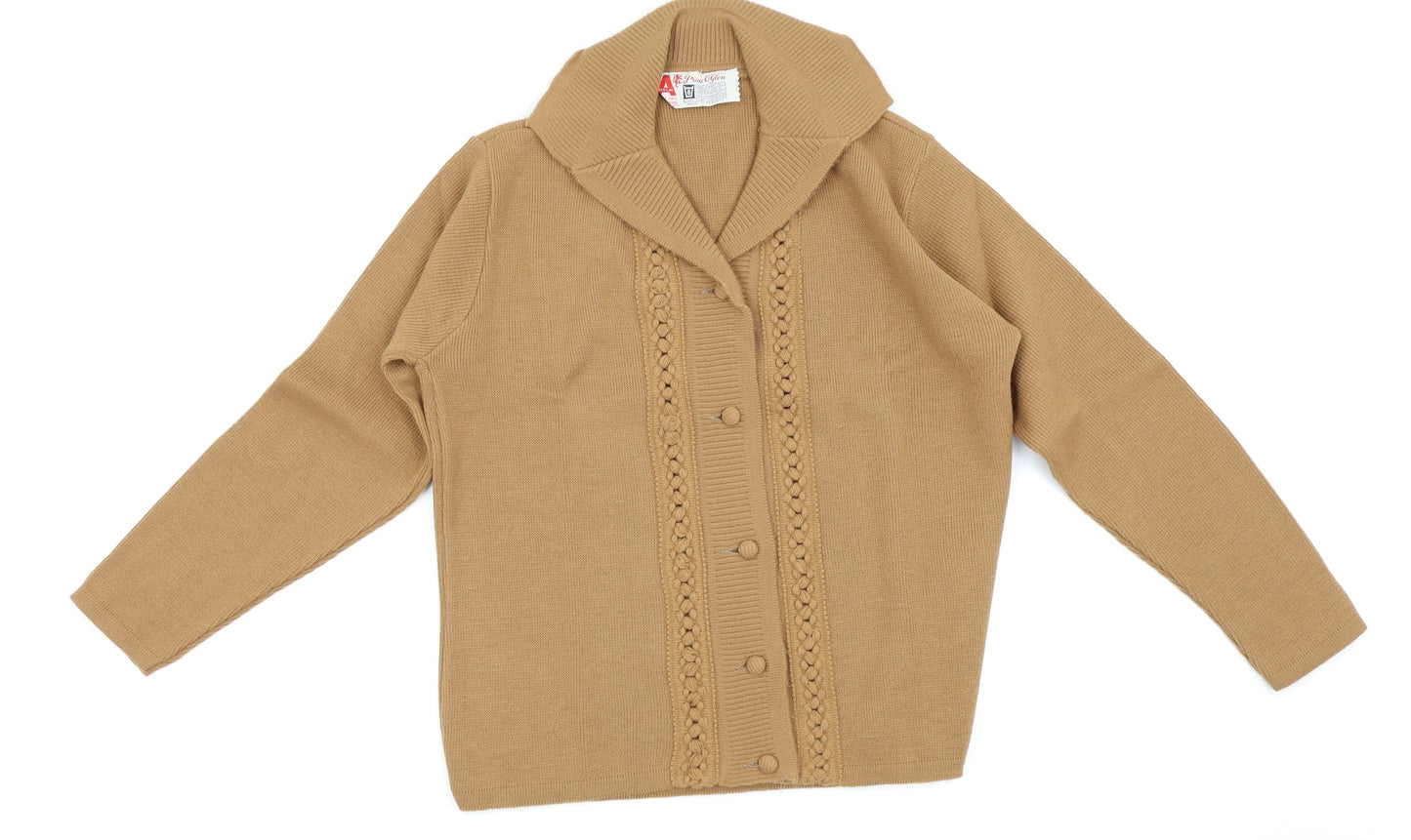 Pride and glen Womens Brown   Cardigan Jumper Size 6