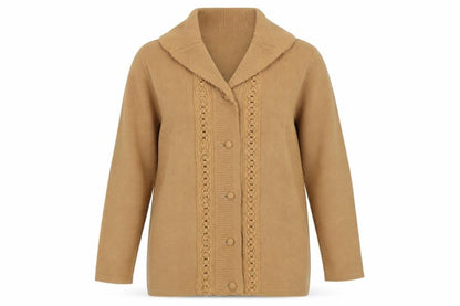Pride and glen Womens Brown   Cardigan Jumper Size 6