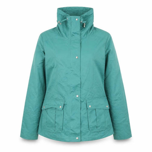 Womens UK Size 12 Lakeland Green Rain Coat