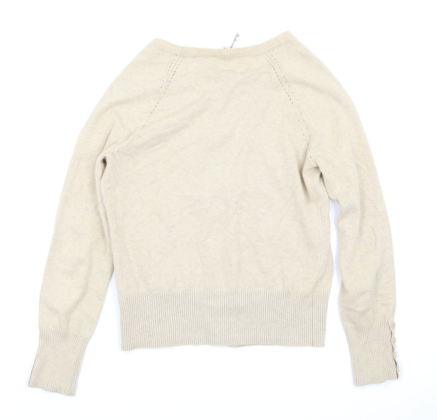 Red Herring Womens Beige   Cardigan Jumper Size 12
