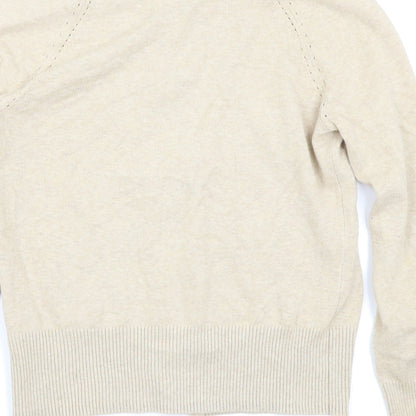 Red Herring Womens Beige   Cardigan Jumper Size 12