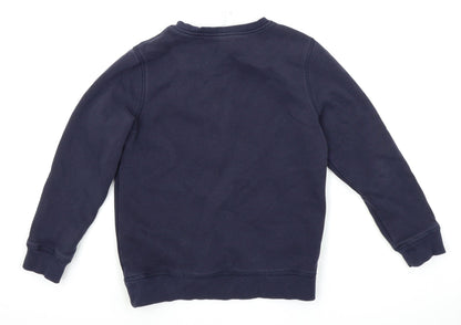 F&F Boys Blue   Pullover Sweatshirt Size 7-8 Years