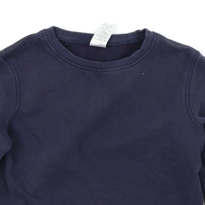 F&F Boys Blue   Pullover Sweatshirt Size 7-8 Years