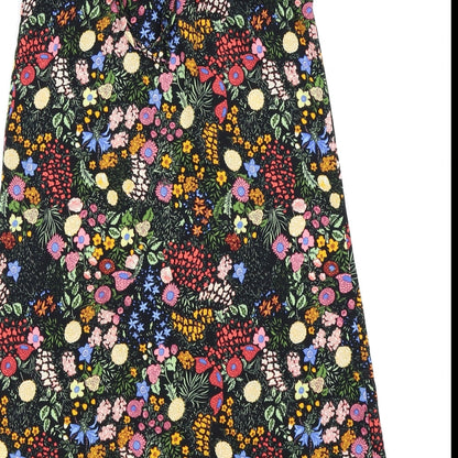 Only Womens Black Floral  Fit & Flare  Size 6