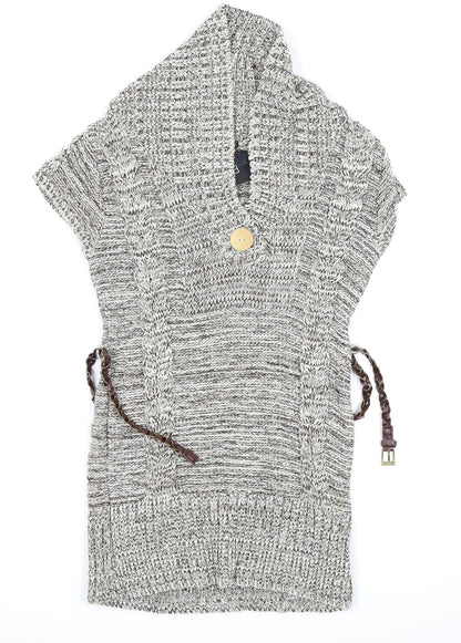 Pout Womens Brown   Pullover Hoodie Size M