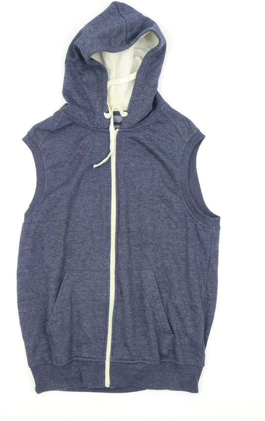 New Look Mens Blue   Full Zip Jumper Size M