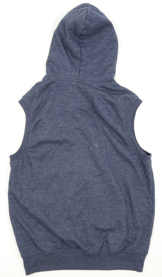 New Look Mens Blue   Full Zip Jumper Size M