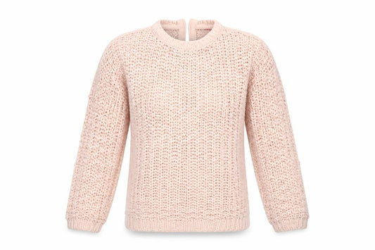 Young Dimension Boys Pink  Knit Pullover Jumper Size 12-13 Years