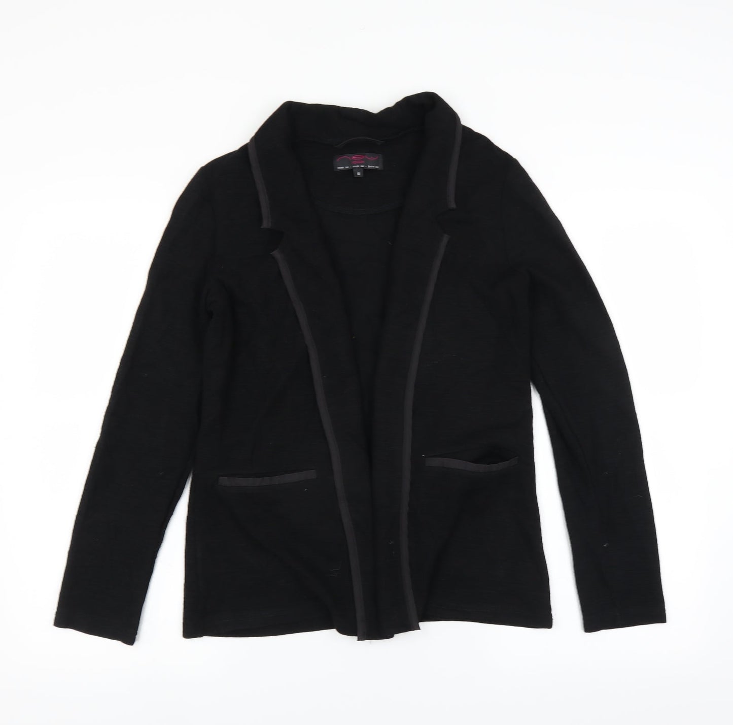 New Look Womens Black   Jacket Blazer Size 10