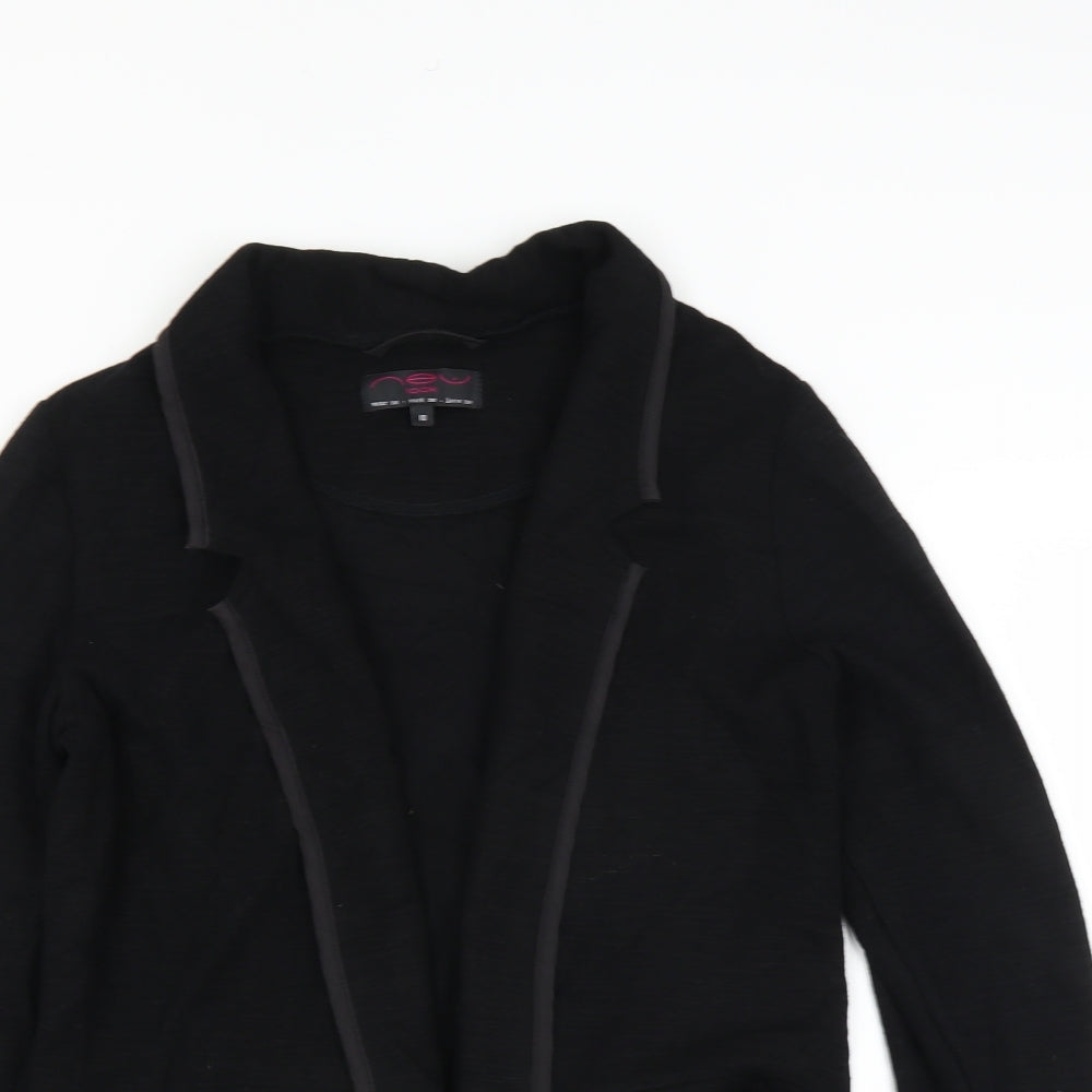 New Look Womens Black   Jacket Blazer Size 10
