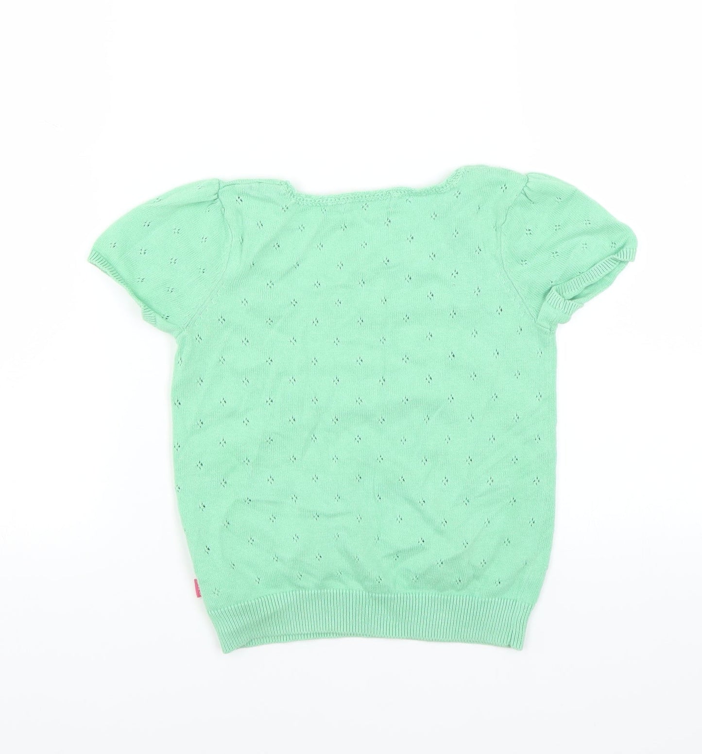BM Girls Green   Pullover Jumper Size 4-5 Years