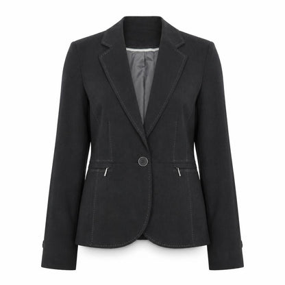 Womens UK Size 8 Marks and Spencer Regular Black Suit Jacket