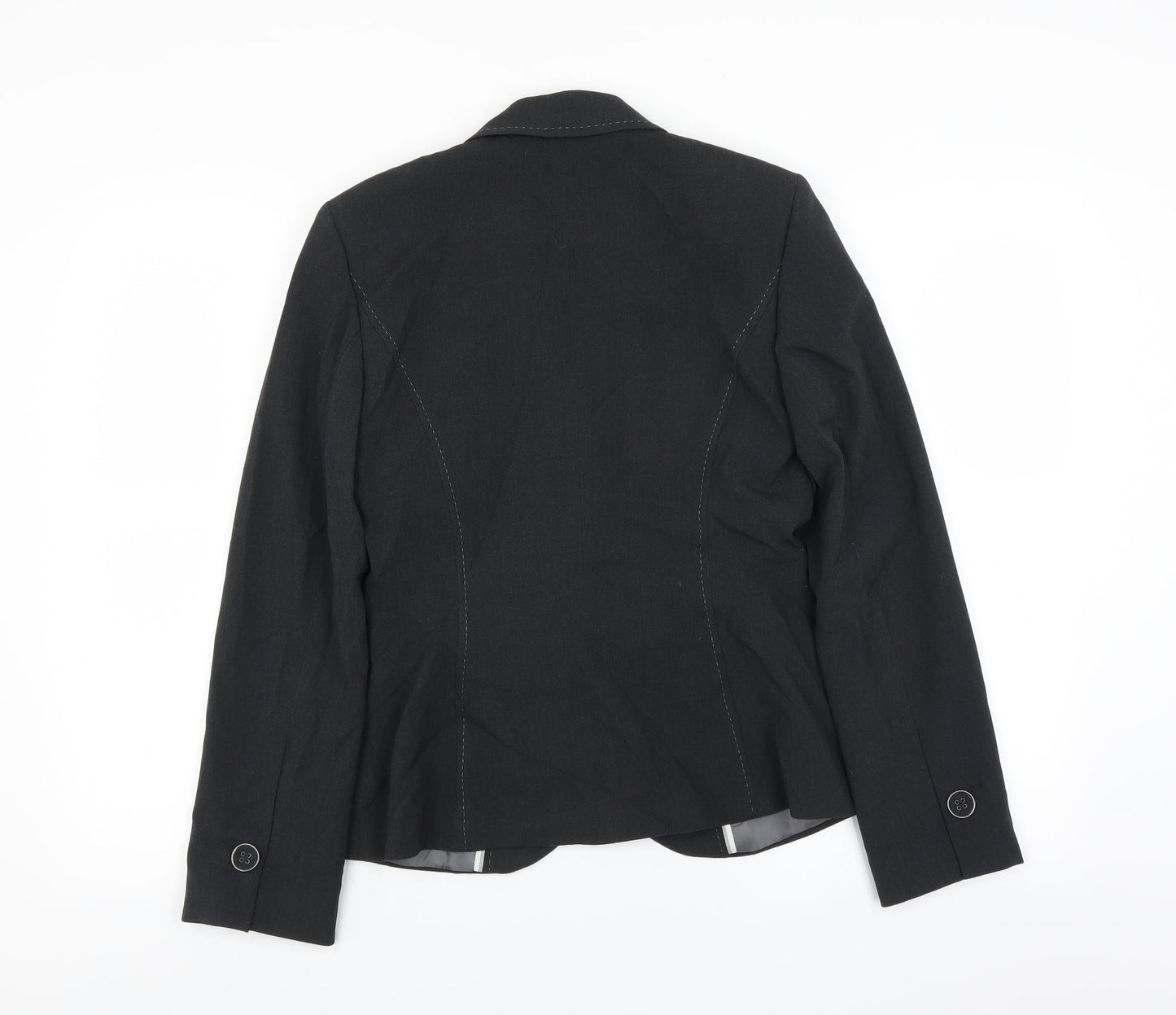Womens UK Size 8 Marks and Spencer Regular Black Suit Jacket