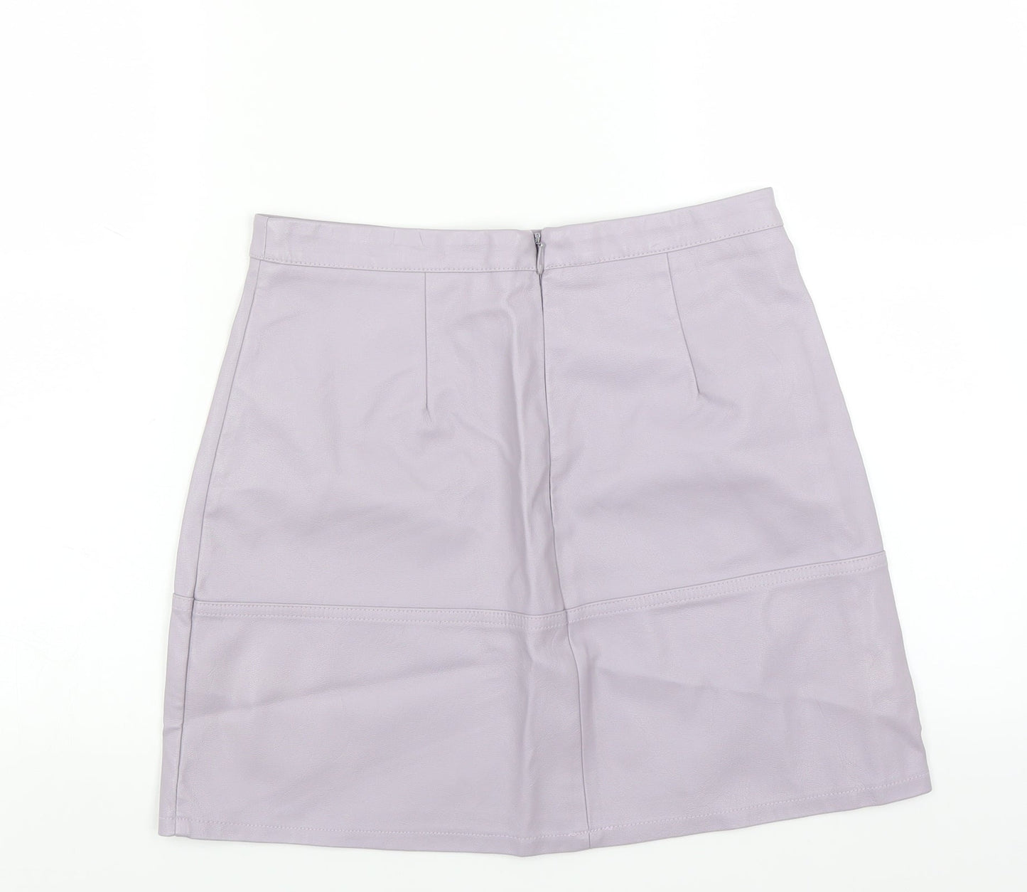 New Look Womens Purple   A-Line Skirt Size 10