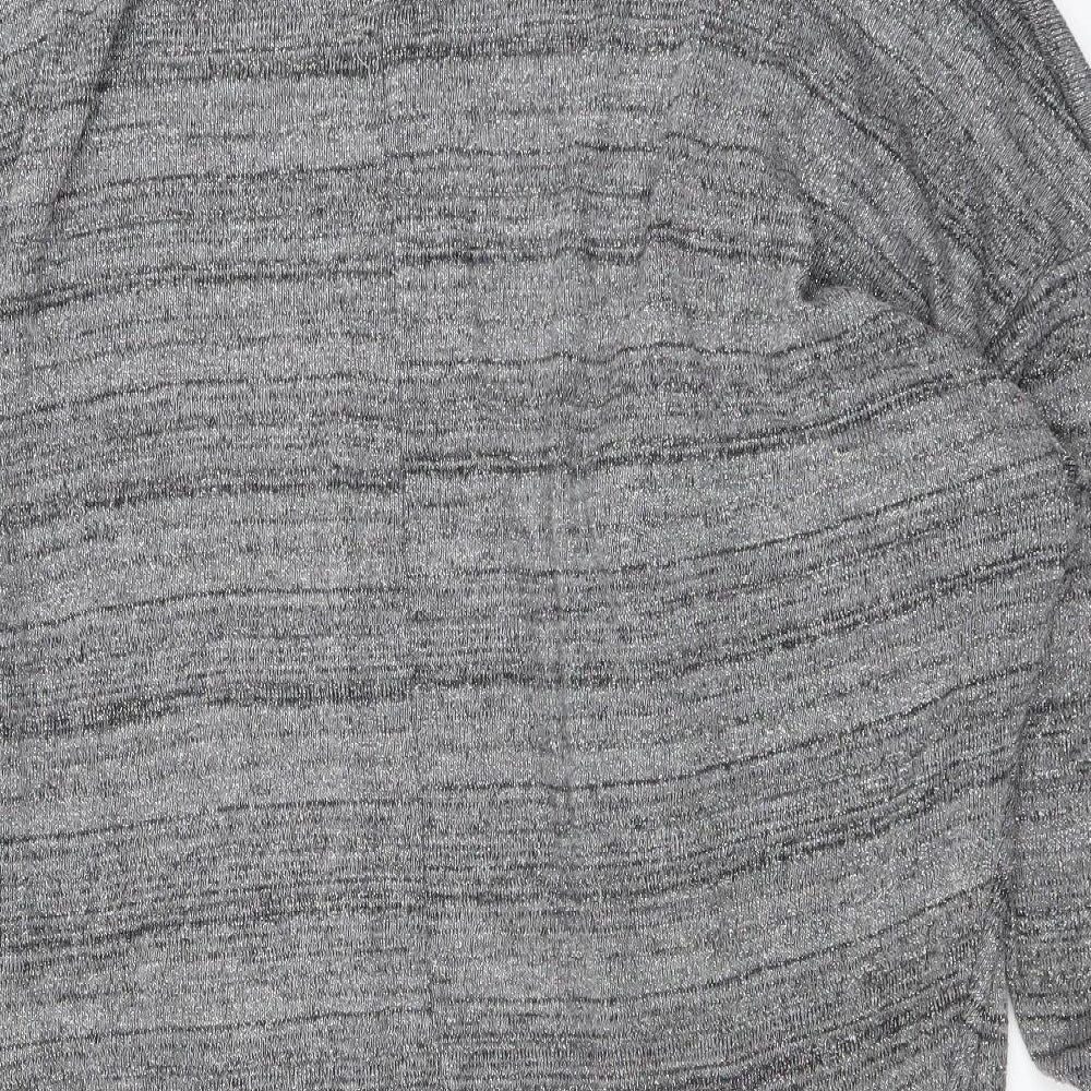 Next Womens Grey   Cardigan Jumper Size 12