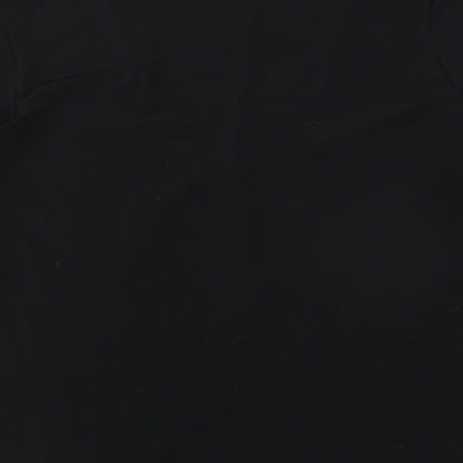 Womens UK Size 16 Agenda Black Basic Blouse