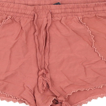 Atmosphere Womens Red   Cut-Off Shorts Size 8