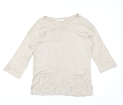 George Womens Beige   Pullover Jumper Size 10