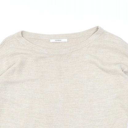 George Womens Beige   Pullover Jumper Size 10