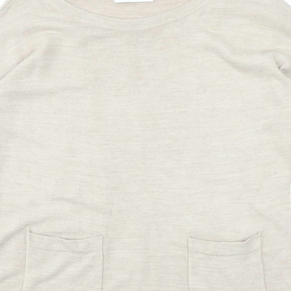 George Womens Beige   Pullover Jumper Size 10