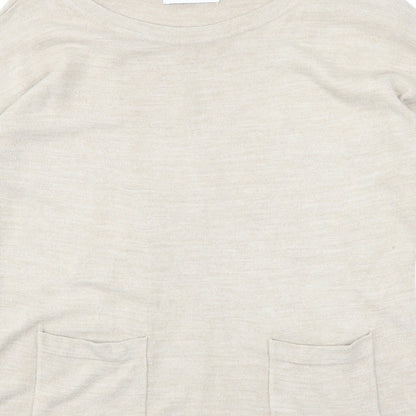 George Womens Beige   Pullover Jumper Size 10