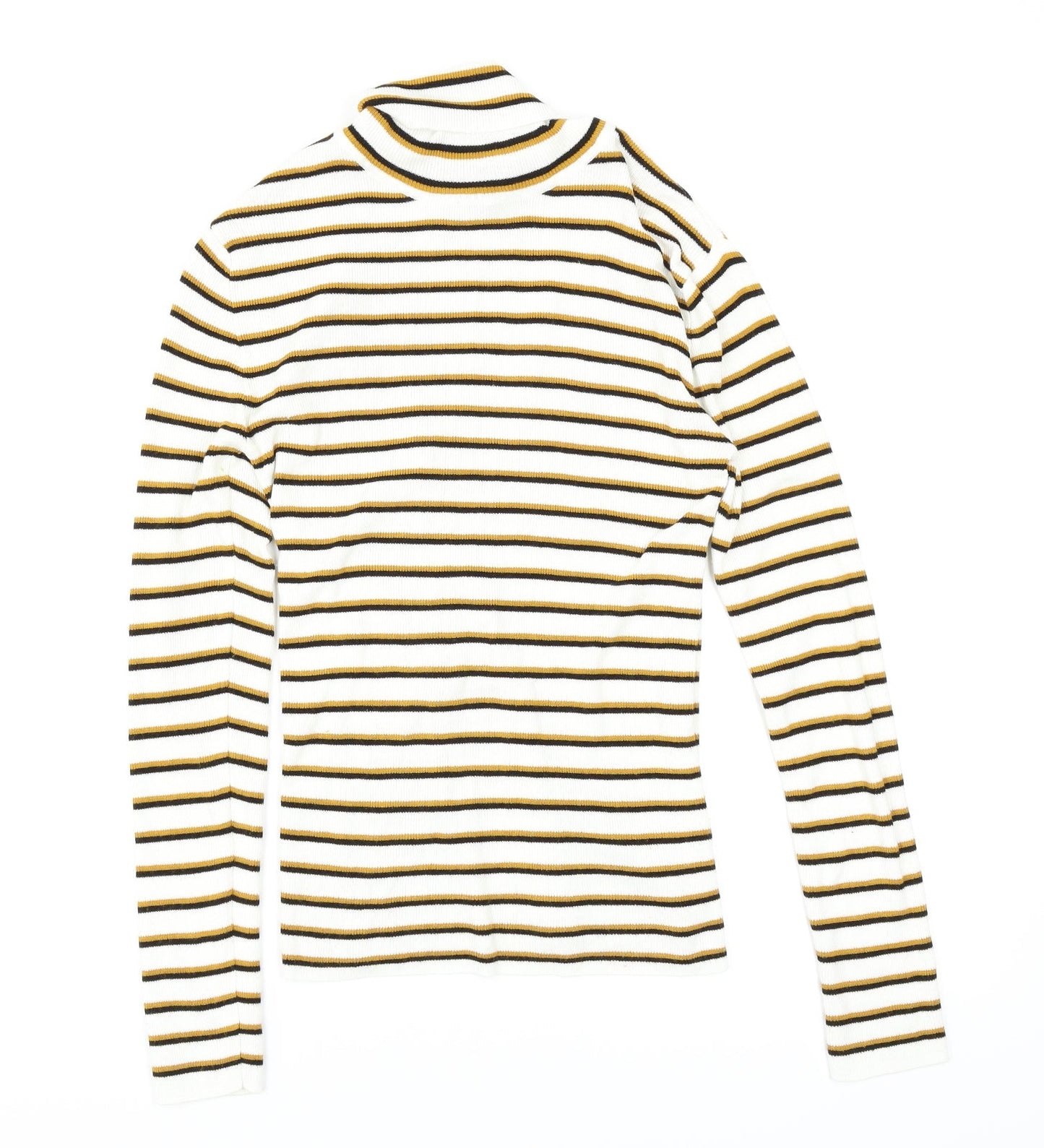 Primark Womens Multicoloured Striped  Pullover Jumper Size 12