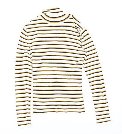 Primark Womens Multicoloured Striped  Pullover Jumper Size 12