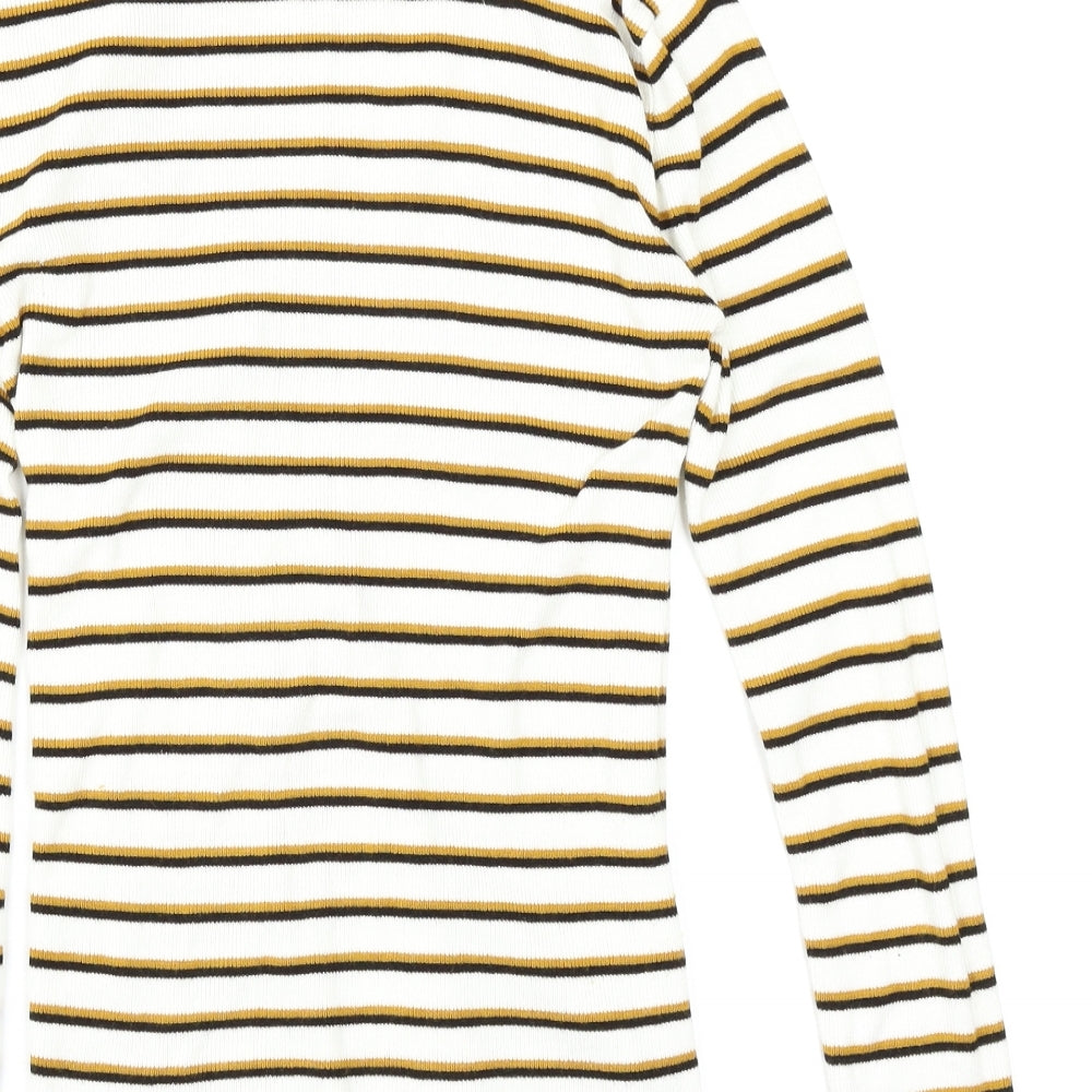 Primark Womens Multicoloured Striped  Pullover Jumper Size 12