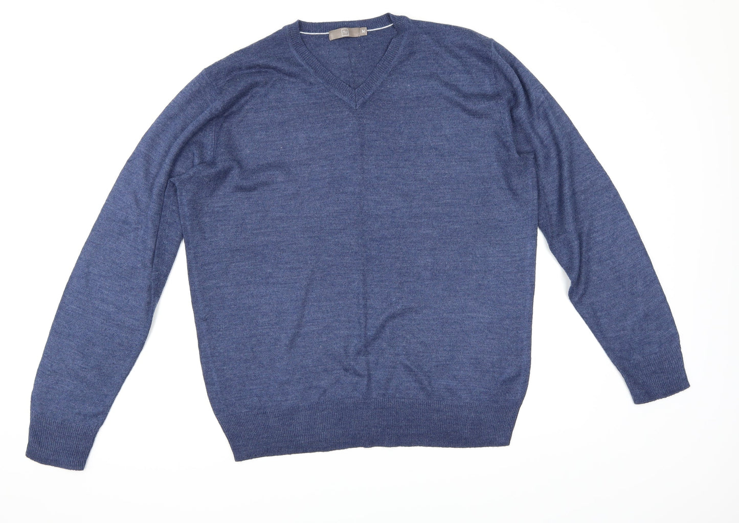 TU Mens Blue   Pullover Jumper Size M