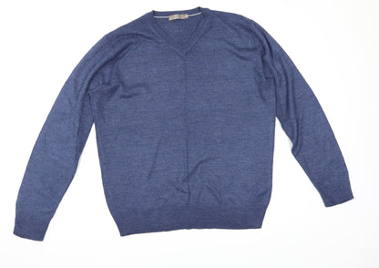 TU Mens Blue   Pullover Jumper Size M