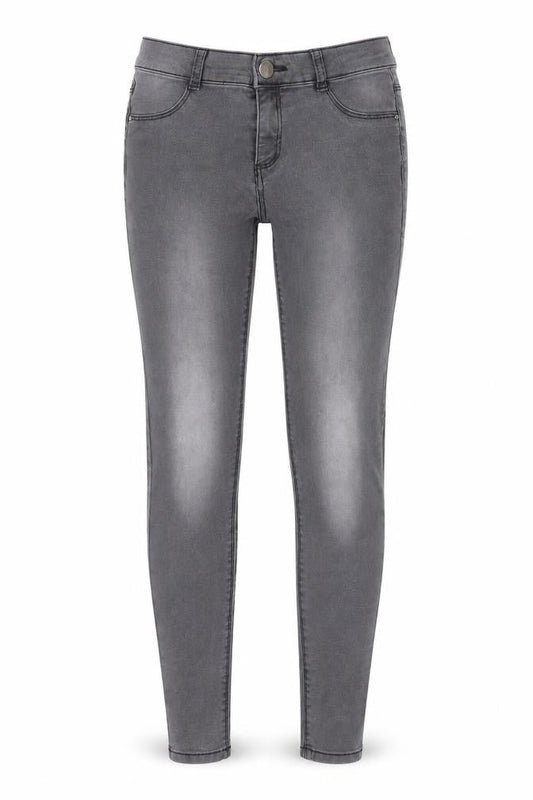 Womens UK Size 8 Dorothy Perkins Regular Fit Straight Grey Jeans
