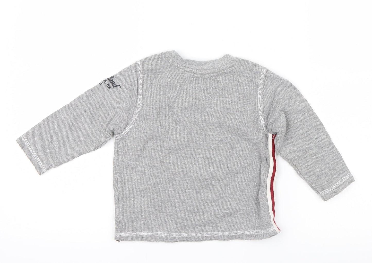 Timberland Boys Grey  Knit Pullover Jumper Size 2 Years