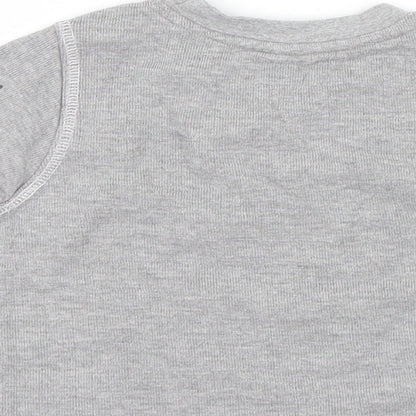 Timberland Boys Grey  Knit Pullover Jumper Size 2 Years