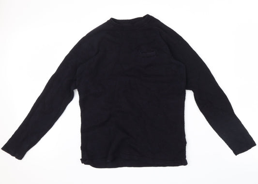 H&M Mens Blue  Knit Pullover Jumper Size S