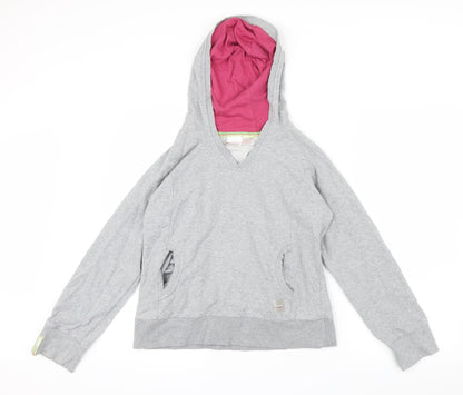AWS Womens Grey  Knit Pullover Jumper Size 10