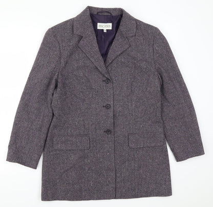 My Own Womens Purple   Jacket Suit Jacket Size 12
