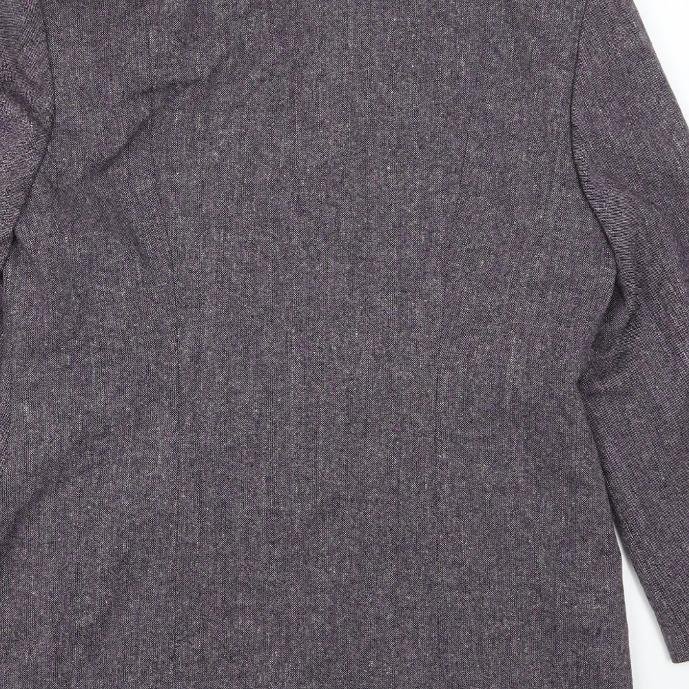 My Own Womens Purple   Jacket Suit Jacket Size 12