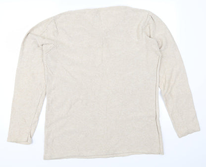 Matalan Mens Beige   Pullover Jumper Size L