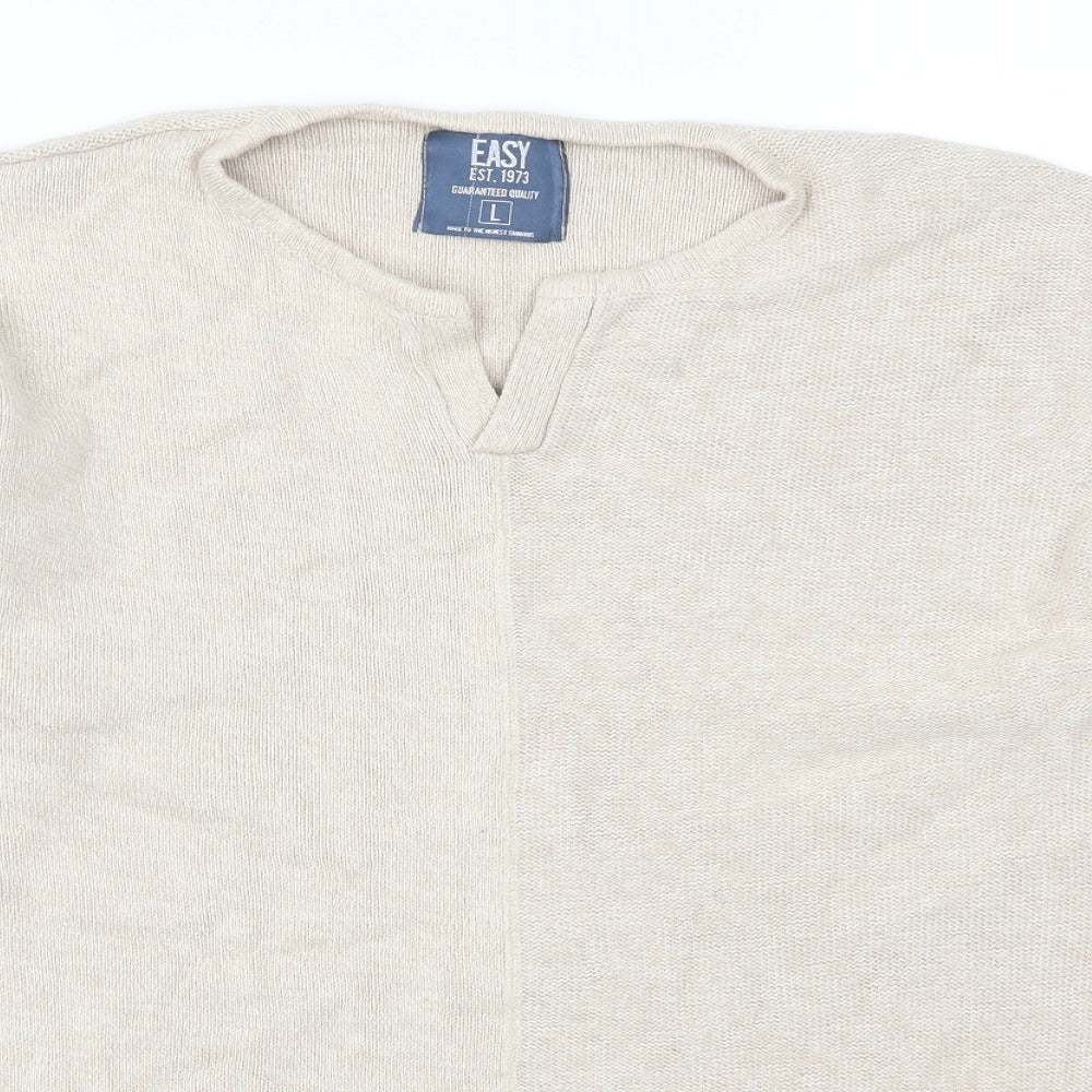 Matalan Mens Beige   Pullover Jumper Size L