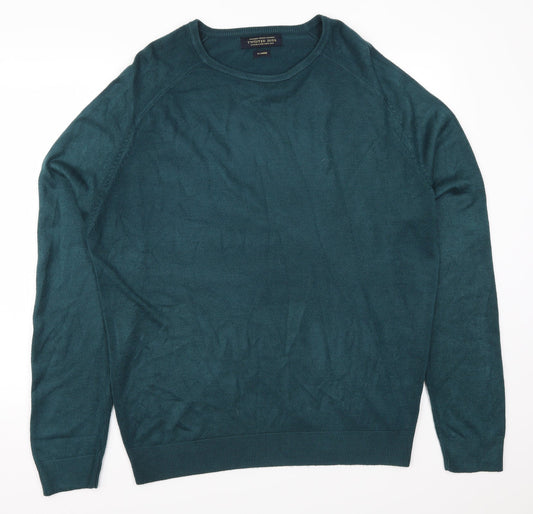 Twisted Soul Mens Blue   Pullover Jumper Size XL