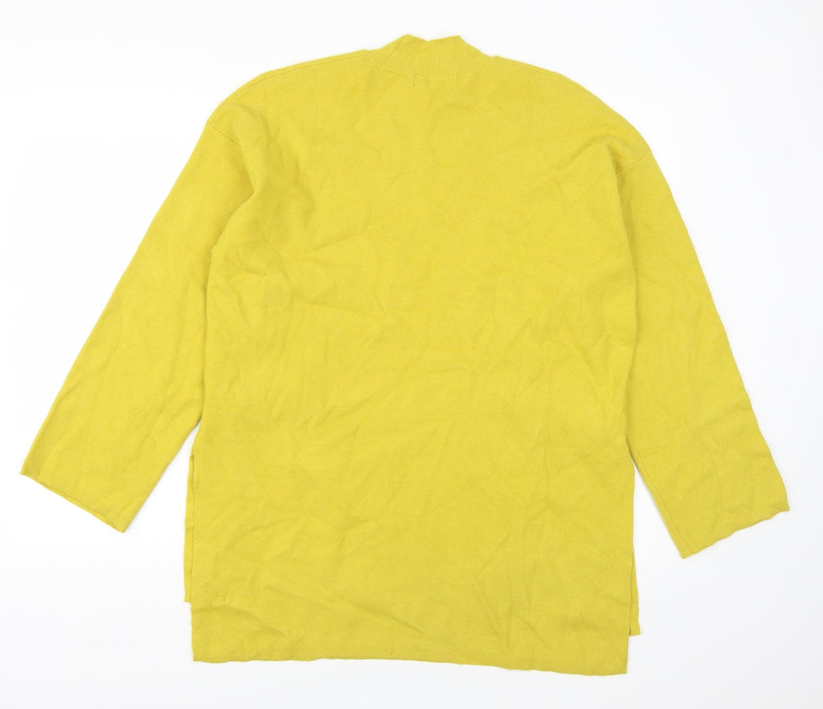 Tu Womens Yellow   Pullover Jumper Size 16