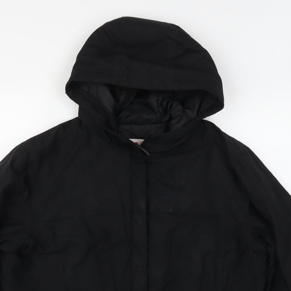 Womens UK Size 12 NEXT Black Overcoat
