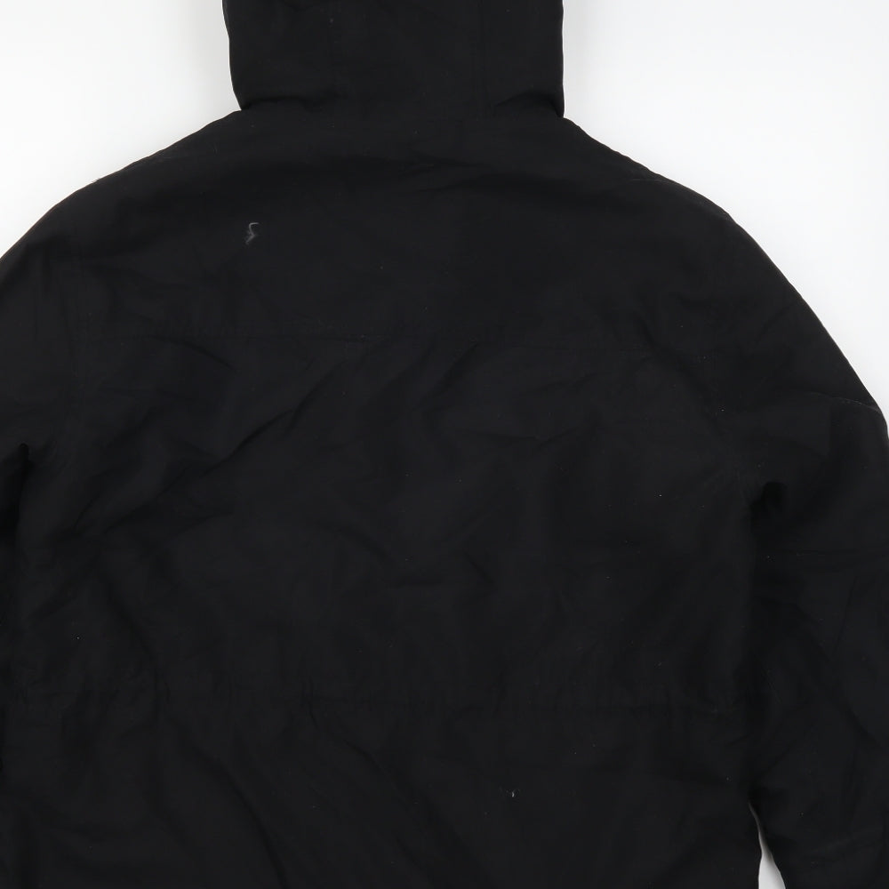 Womens UK Size 12 NEXT Black Overcoat