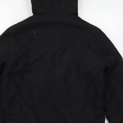 Womens UK Size 12 NEXT Black Overcoat