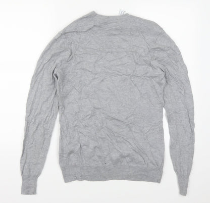 Warehouse Womens Grey   Pullover Jumper Size 12