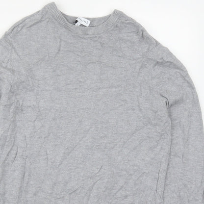 Warehouse Womens Grey   Pullover Jumper Size 12