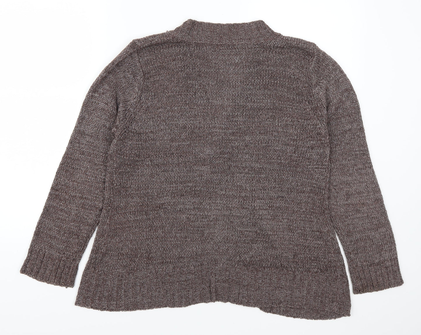 Bonmarché Womens Brown   Cardigan Jumper Size M