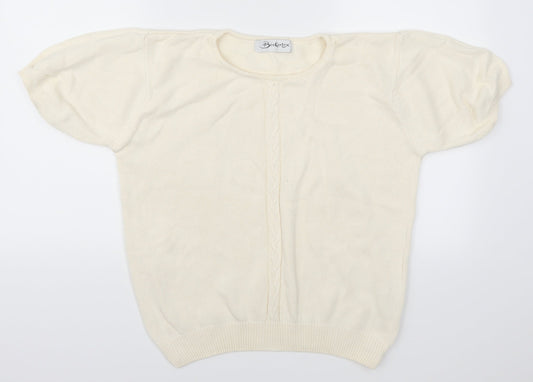 Berkertex Womens Beige   Pullover Jumper Size 14  - Cream